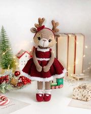 Crochet pattern the Christmas Hind