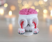 Skull crochet pattern - Easy sugar skull pattern