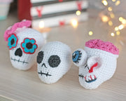 Skull crochet pattern - Easy sugar skull pattern