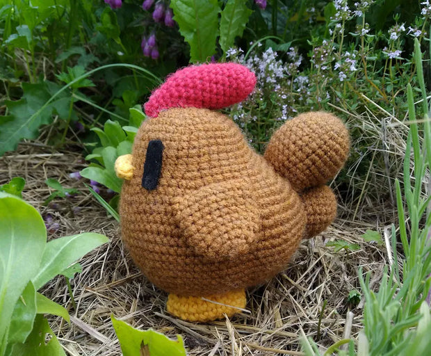 Amigurumi chicken, crochet pattern