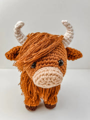 Highland Cow CROCHET PATTERN