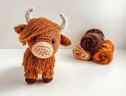 Highland Cow CROCHET PATTERN