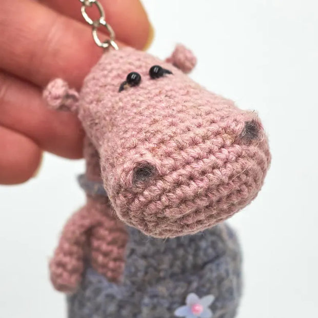 Keychain Hippo Crochet PATTERN