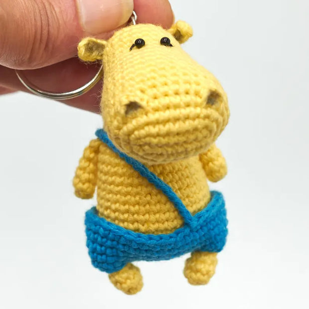 Keychain Hippo Crochet PATTERN