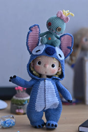 doll Fanny in Stitch costume Pattern