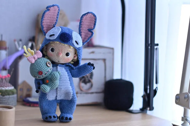 doll Fanny in Stitch costume Pattern