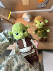 Shrek and fiona Amigurumi pattern