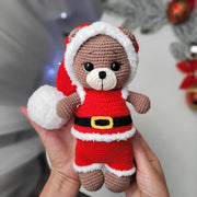 Amigurumi Christmas pattern bundle bear and bunny Christmas Crochet Pattern