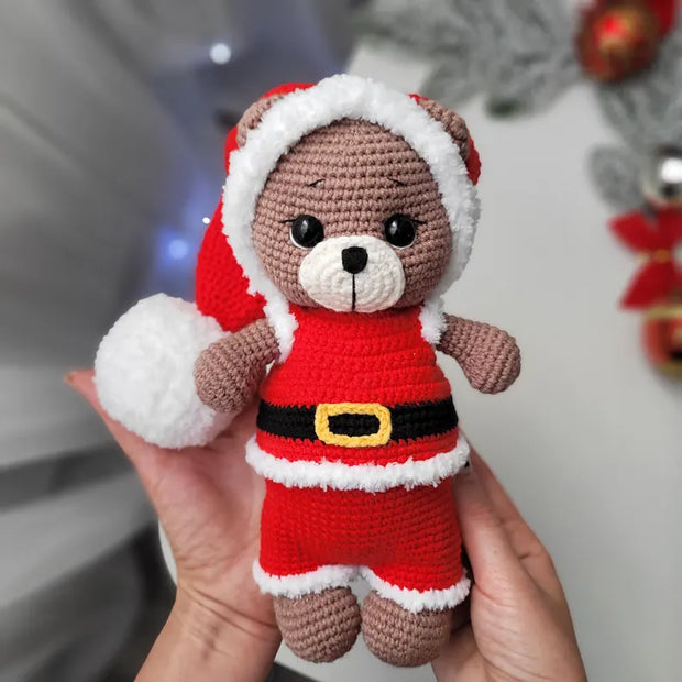 Amigurumi Christmas pattern bundle bear and bunny Christmas Crochet Pattern