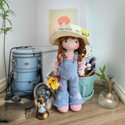 Romantic doll amigurumi crochet pattern